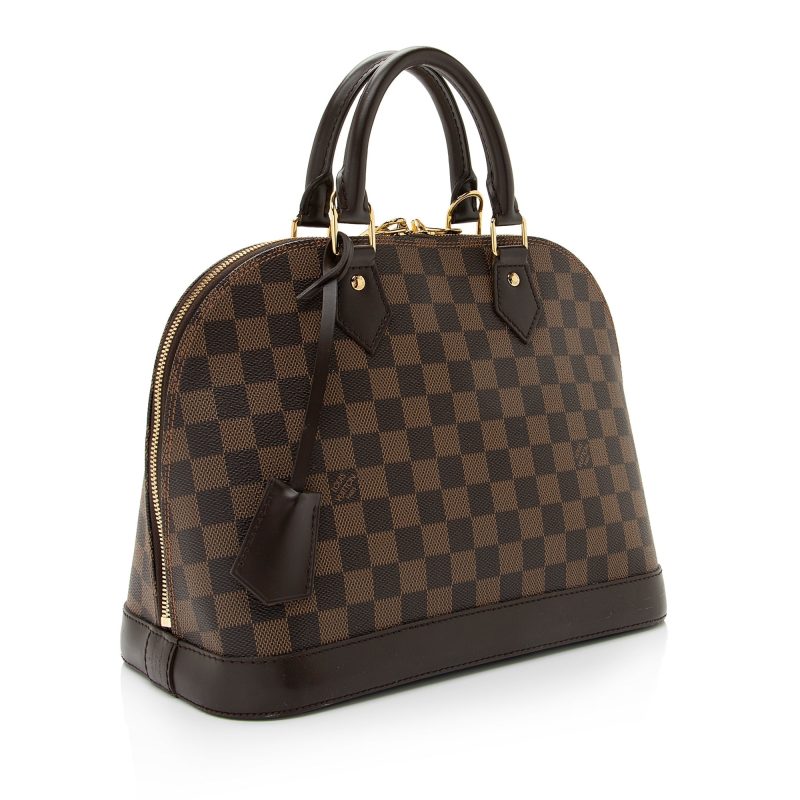 Louis Vuitton Damier Ebene Alma PM Satchel (SHF-C6OmV8)