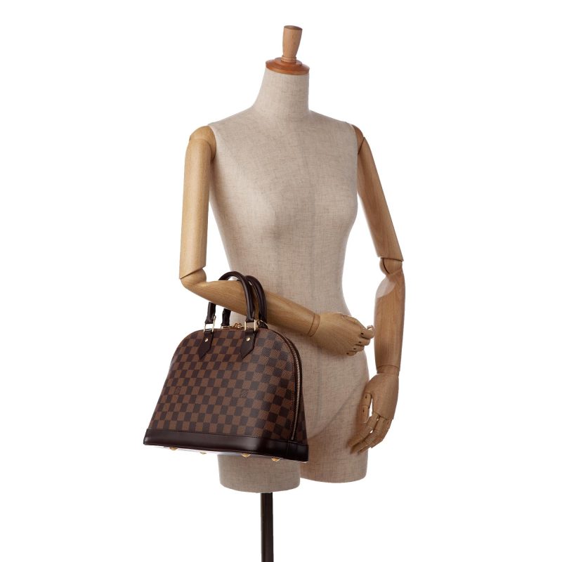 Louis Vuitton Damier Ebene Alma PM (SHG-cYAABt) - Image 4
