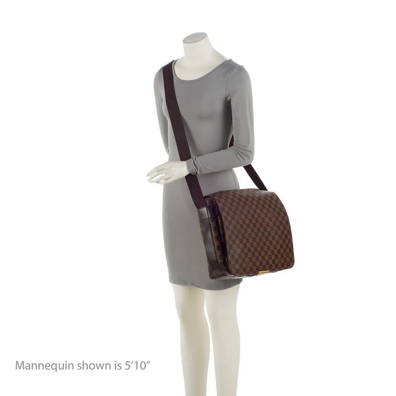 Louis Vuitton Damier Ebene Bastille Messenger Bag (SHF-23306) - Image 4