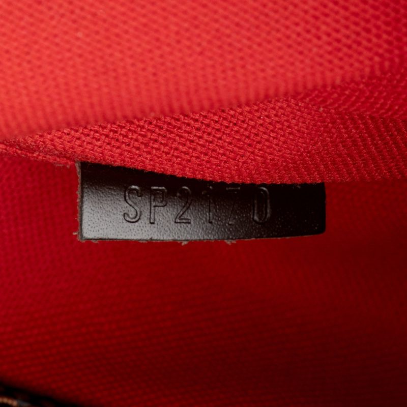 Louis Vuitton Damier Ebene Bloomsbury PM Shoulder Bag (SHF-v112aK) - Image 5