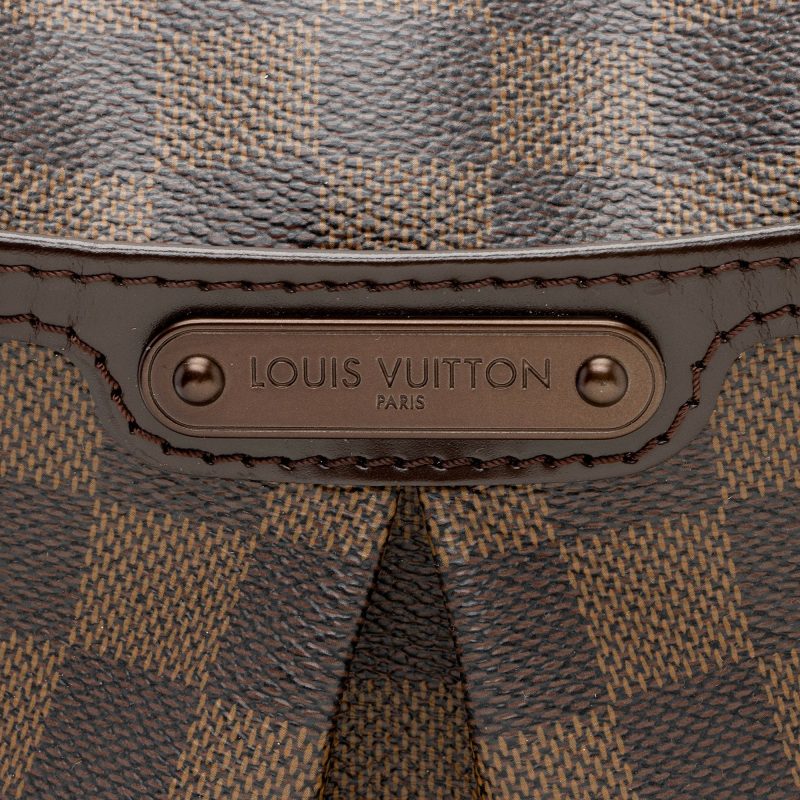 Louis Vuitton Damier Ebene Bloomsbury PM Shoulder Bag (SHF-v112aK) - Image 8