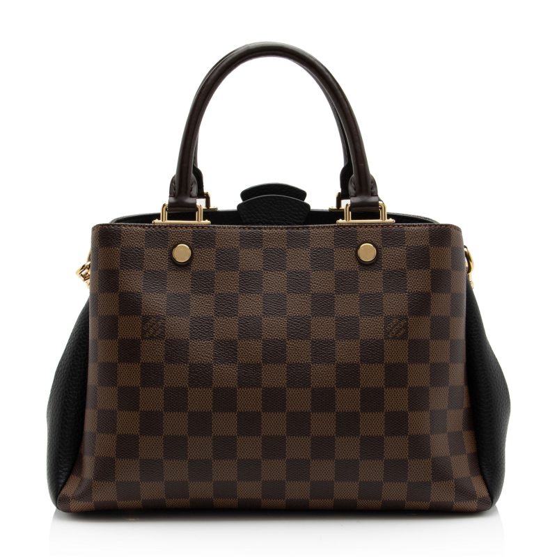 Louis Vuitton Damier Ebene Brittany Satchel (SHF-dcpGO5) - Image 2