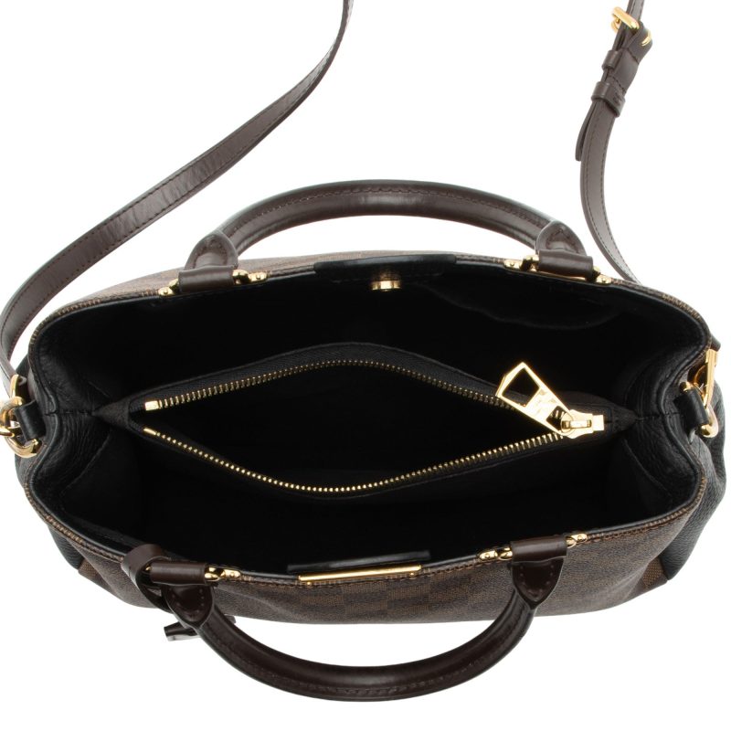 Louis Vuitton Damier Ebene Brittany Satchel (SHF-dcpGO5) - Image 6