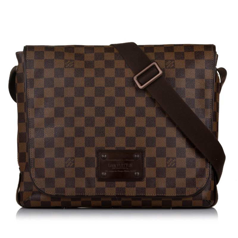 Louis Vuitton Damier Ebene Brooklyn MM (SHG-33194) - Image 8