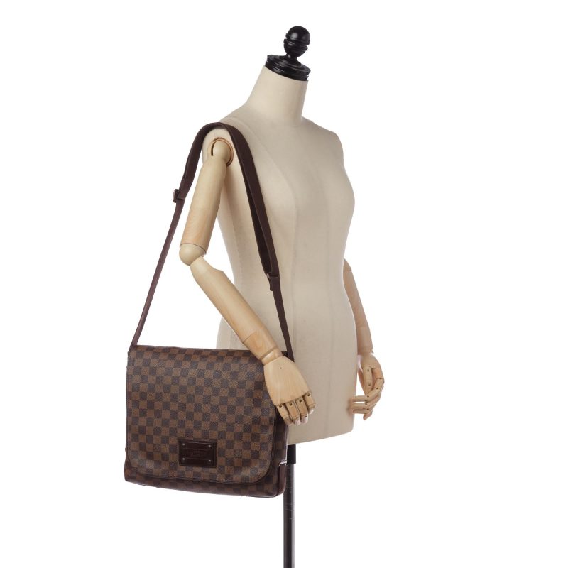 Louis Vuitton Damier Ebene Brooklyn MM (SHG-33194) - Image 4