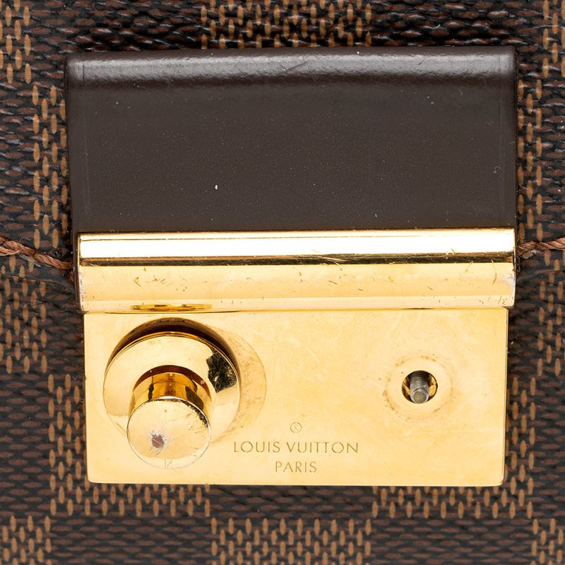 Louis Vuitton Damier Ebene Croisette Shoulder Bag - FINAL SALE (SHF-20575) - Image 8