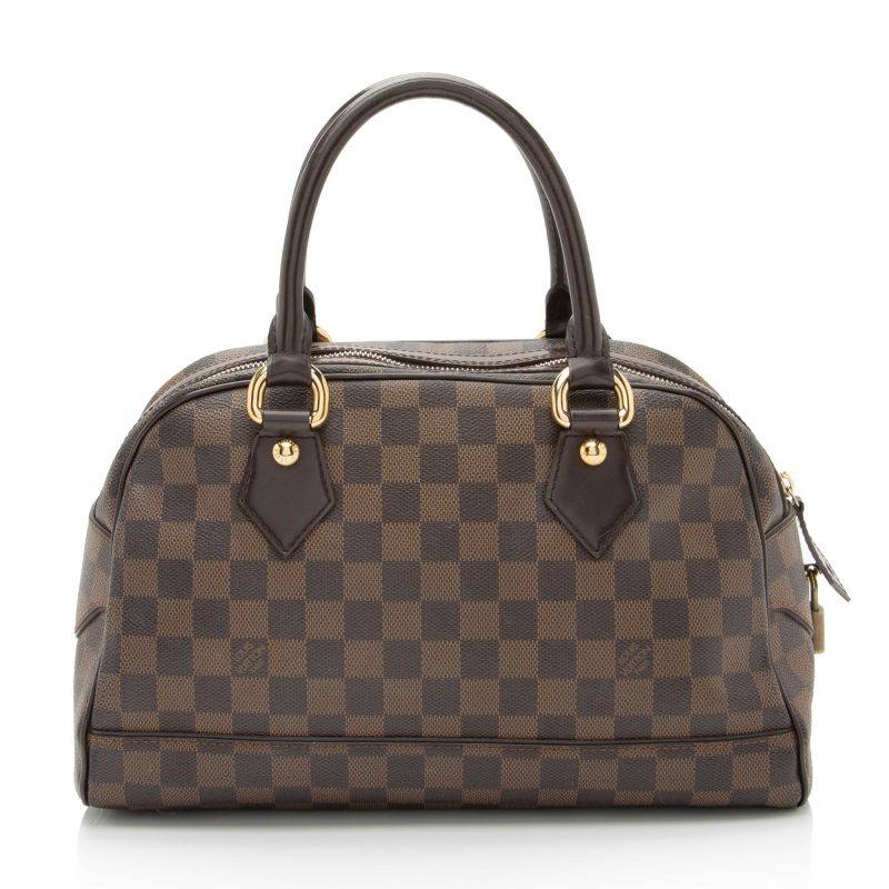 Louis Vuitton Damier Ebene Duomo Satchel (SHF-Xc3fau) - Image 2