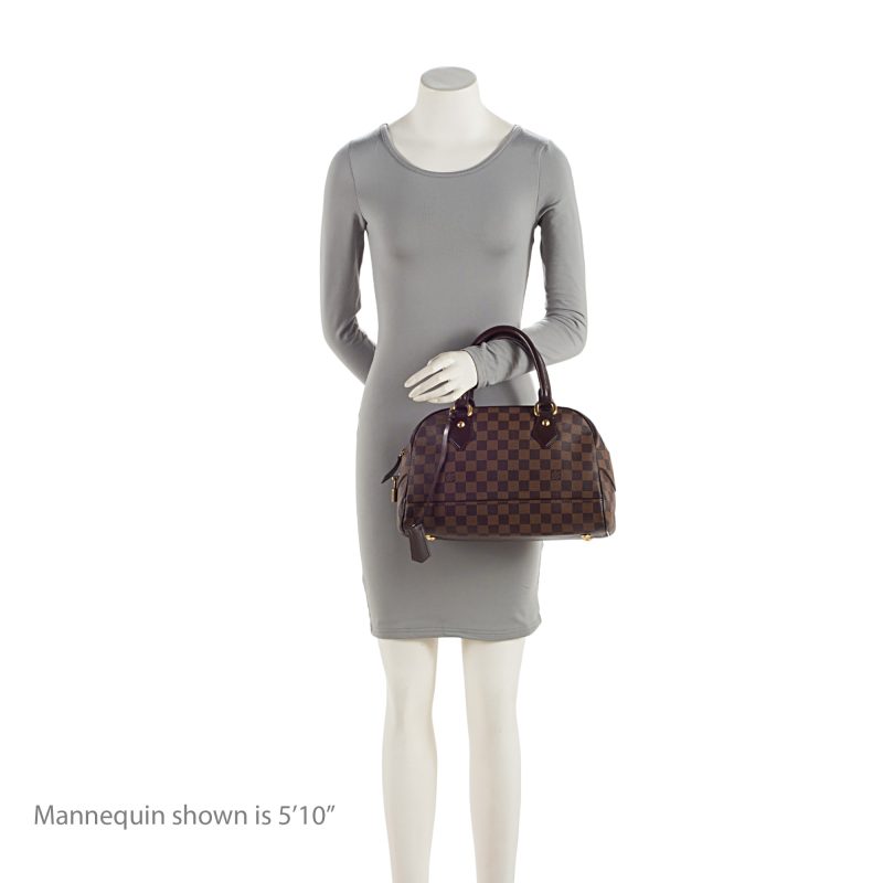 Louis Vuitton Damier Ebene Duomo Satchel (SHF-Xc3fau) - Image 4