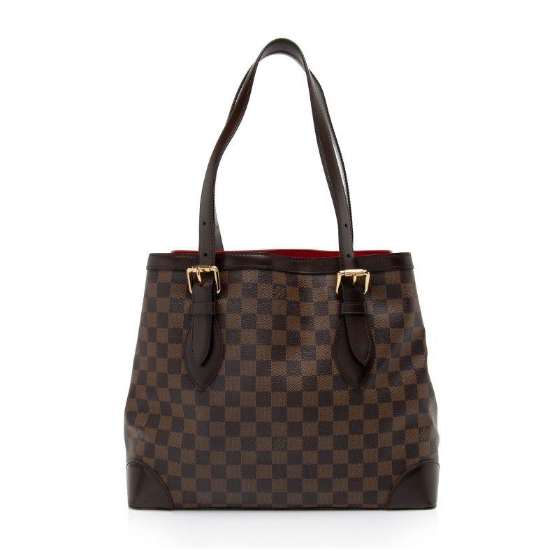 Louis Vuitton Damier Ebene Hampstead MM Tote (SHF-7SiOVB) - Image 2