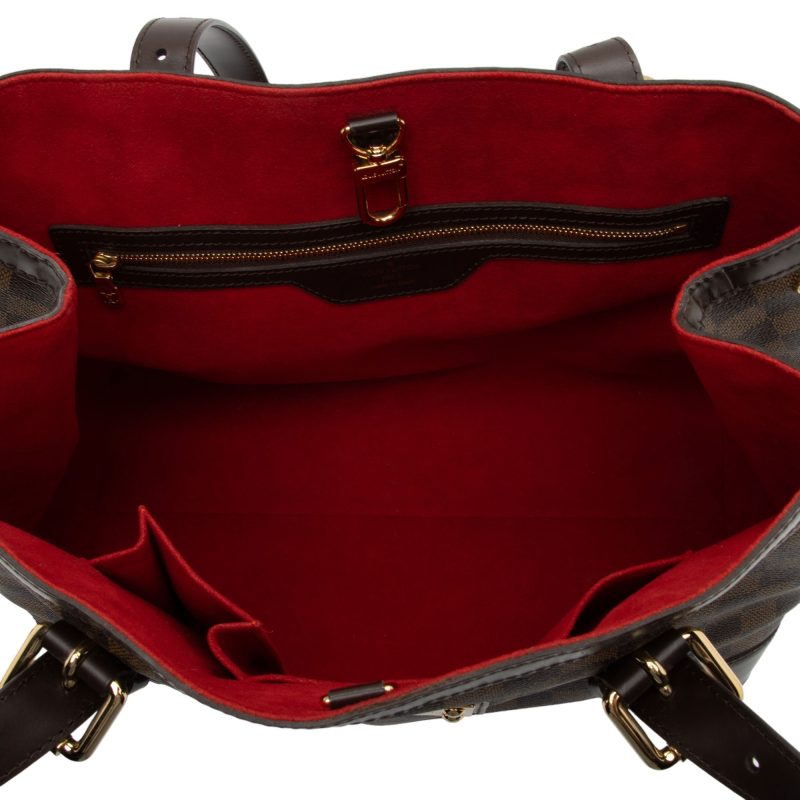 Louis Vuitton Damier Ebene Hampstead MM Tote (SHF-7SiOVB) - Image 6