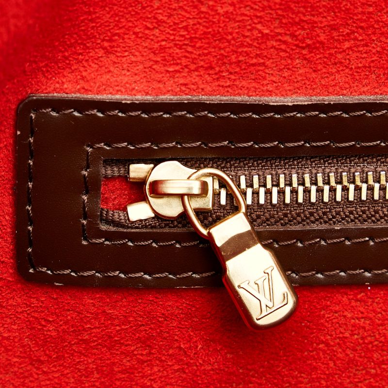 Louis Vuitton Damier Ebene Hampstead MM (SHG-Qw27QW) - Image 8