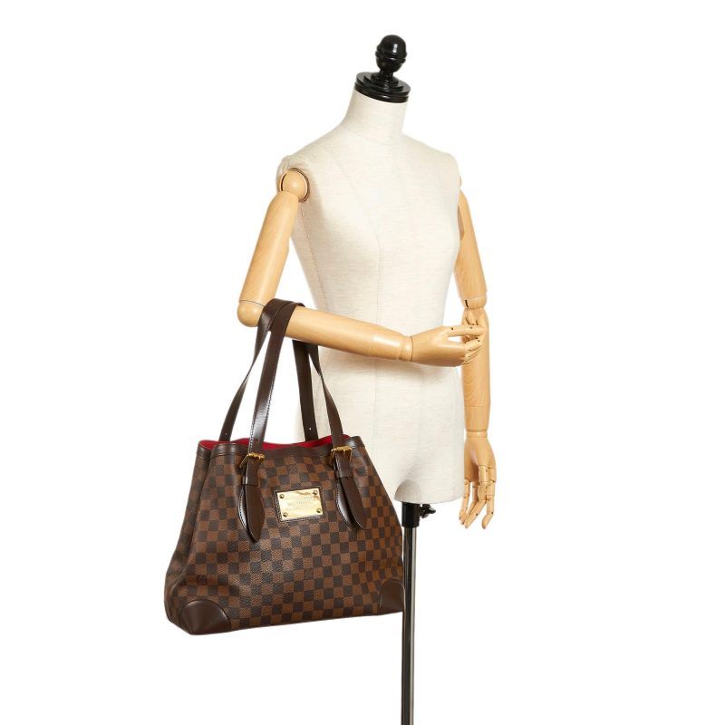 Louis Vuitton Damier Ebene Hampstead MM (SHG-Ry6zCu) - Image 4
