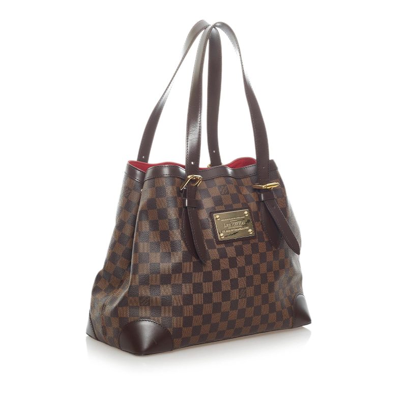 Louis Vuitton Damier Ebene Hampstead MM (SHG-Ry6zCu)