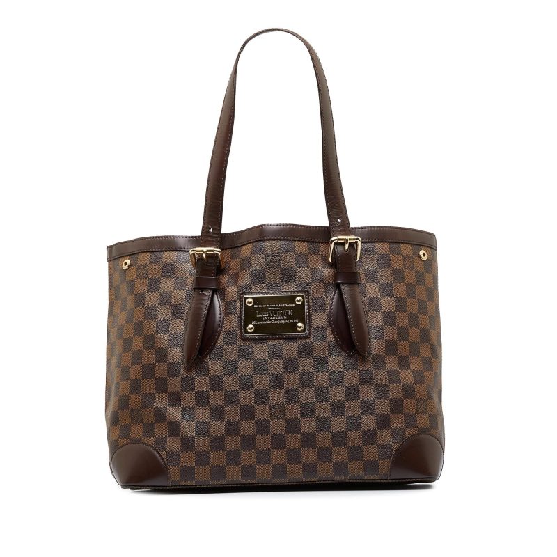 Louis Vuitton Damier Ebene Hampstead MM (SHG-JDgMYb) - Image 9
