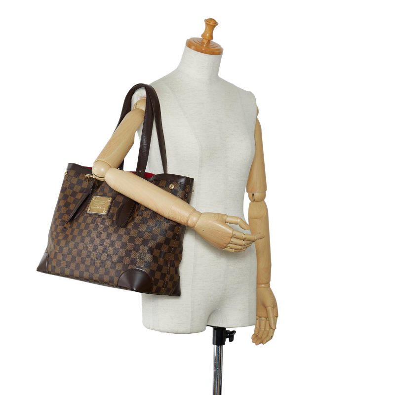 Louis Vuitton Damier Ebene Hampstead MM (SHG-JDgMYb) - Image 4