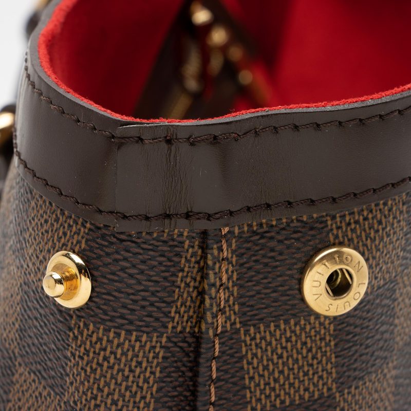 Louis Vuitton Damier Ebene Hampstead PM Tote (SHF-qzzOH2) - Image 9