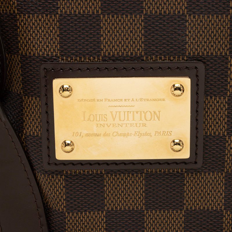 Louis Vuitton Damier Ebene Hampstead PM Tote (SHF-qzzOH2) - Image 8