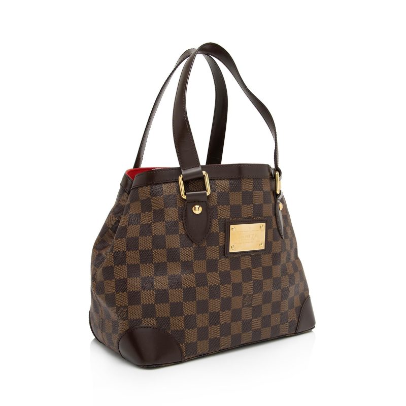 Louis Vuitton Damier Ebene Hampstead PM Tote (SHF-qzzOH2)