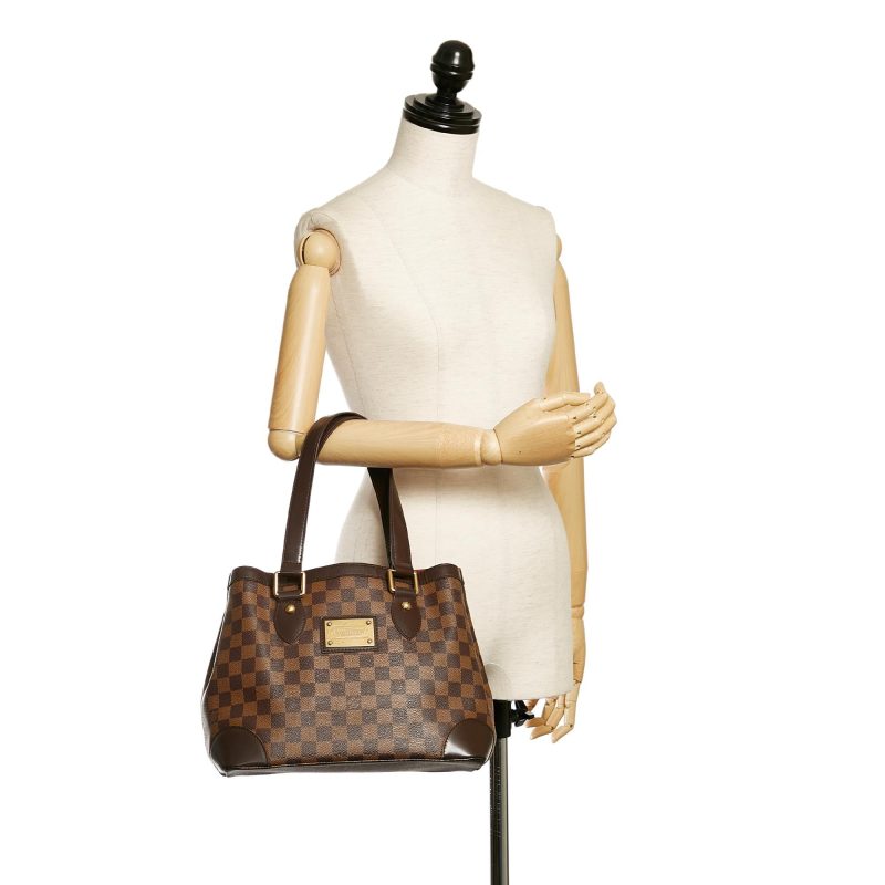 Louis Vuitton Damier Ebene Hampstead PM (SHG-33222) - Image 4