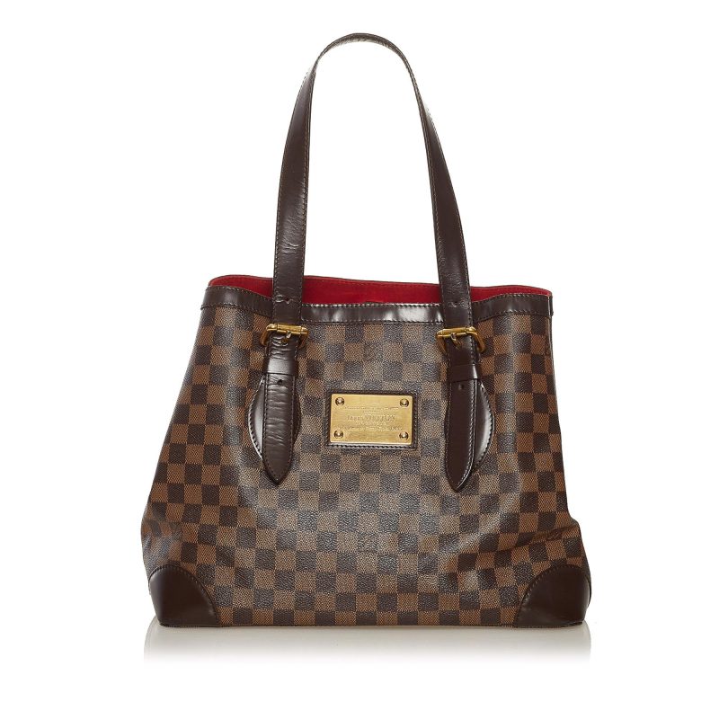 Louis Vuitton Damier Ebene Hampstead PM (SHG-34401) - Image 9