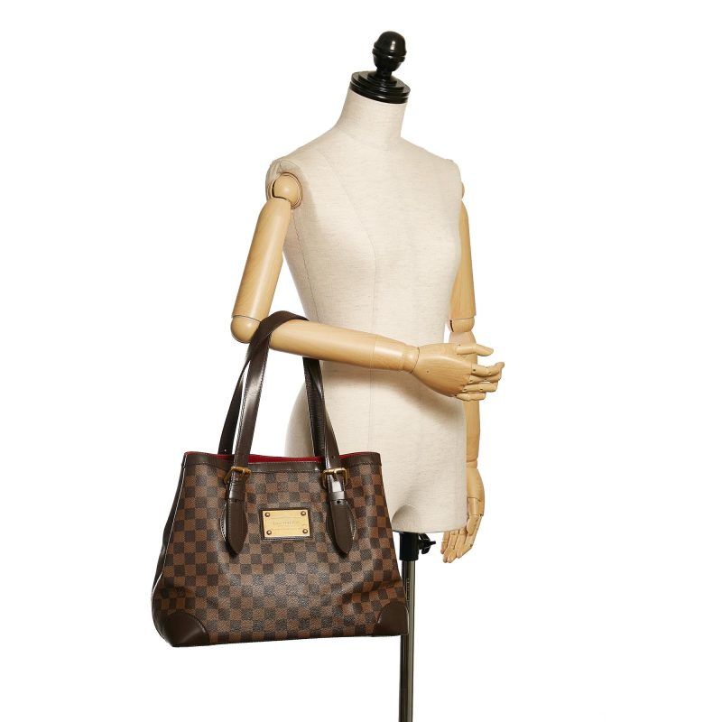 Louis Vuitton Damier Ebene Hampstead PM (SHG-34401) - Image 4