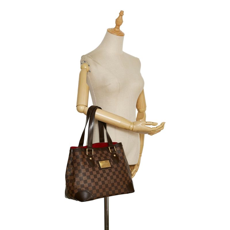 Louis Vuitton Damier Ebene Hampstead PM (SHG-36662) - Image 4