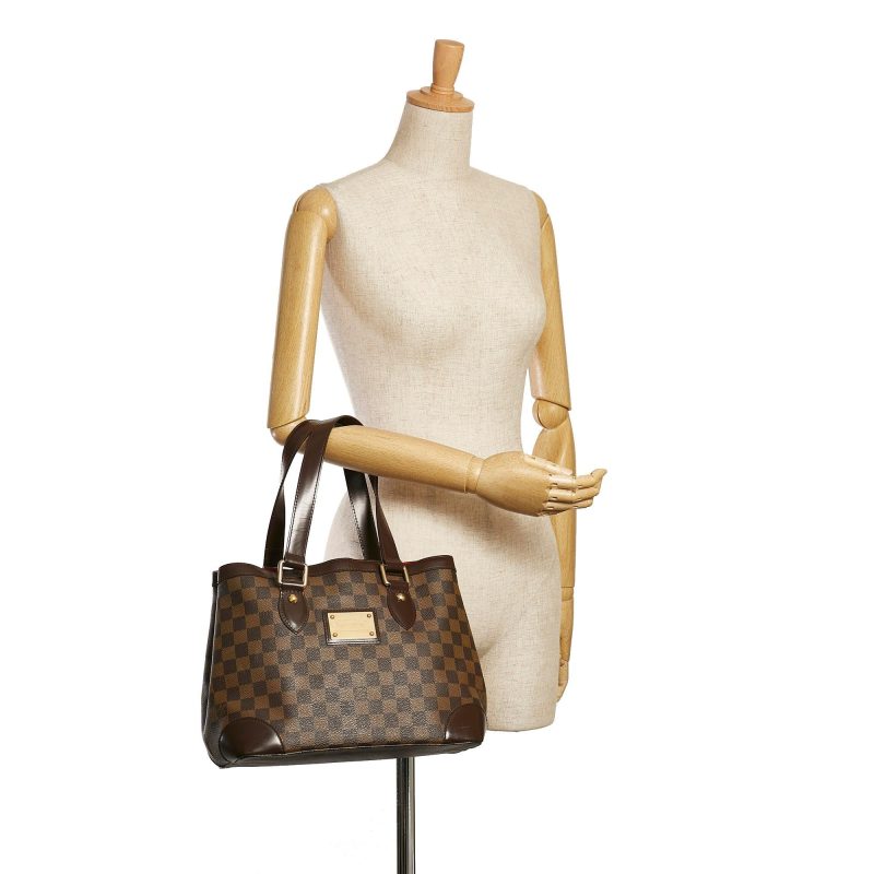 Louis Vuitton Damier Ebene Hampstead PM (SHG-37398) - Image 9