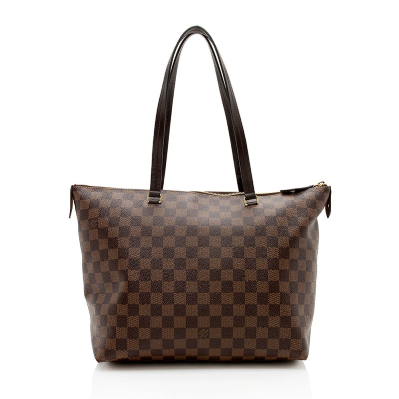 Louis Vuitton Damier Ebene Iena MM Tote (SHF-23445) - Image 2