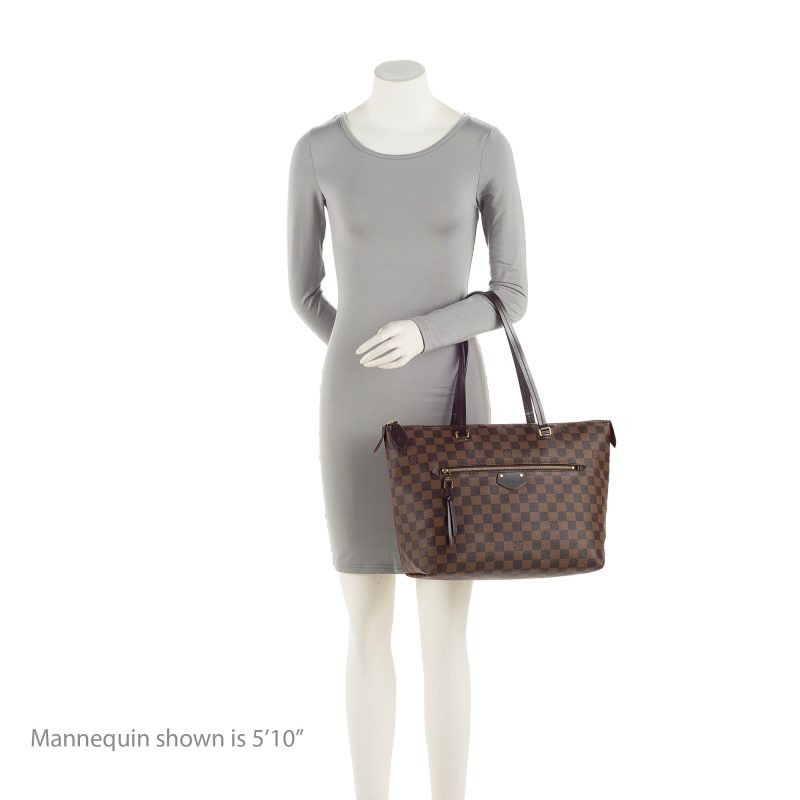 Louis Vuitton Damier Ebene Iena MM Tote (SHF-23445) - Image 4