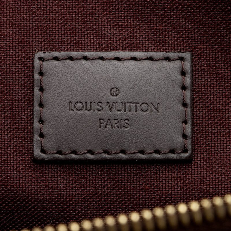 Louis Vuitton Damier Ebene Iena MM Tote (SHF-xtSdlF) - Image 7