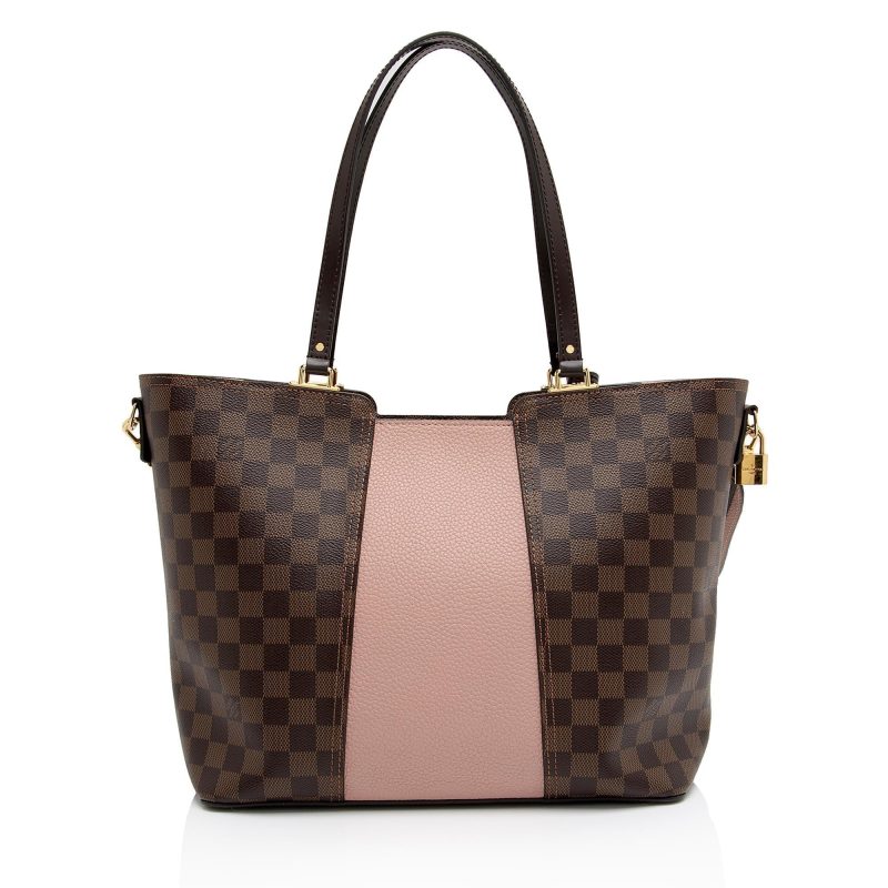 Louis Vuitton Damier Ebene Jersey Tote (SHF-L9vKKt) - Image 2