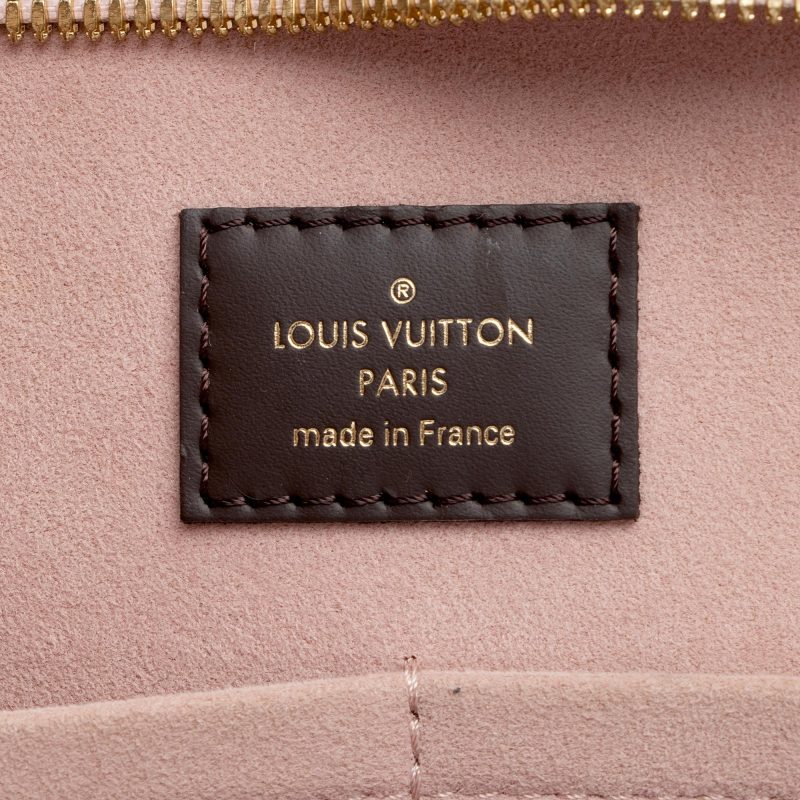 Louis Vuitton Damier Ebene Jersey Tote (SHF-L9vKKt) - Image 7