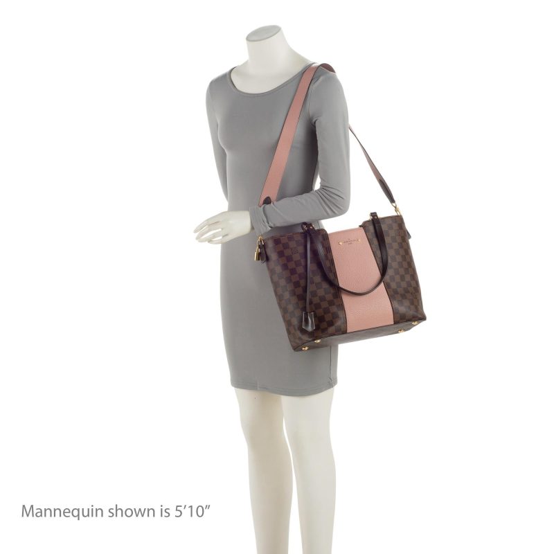 Louis Vuitton Damier Ebene Jersey Tote (SHF-L9vKKt) - Image 4