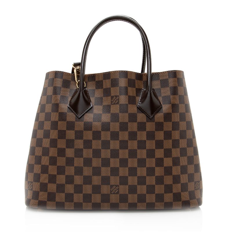 Louis Vuitton Damier Ebene Kensington Tote (SHF-20759) - Image 2