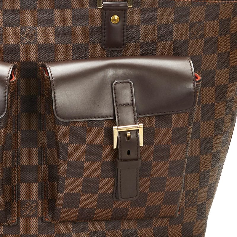 Louis Vuitton Damier Ebene Manosque GM (SHG-37249) - Image 9