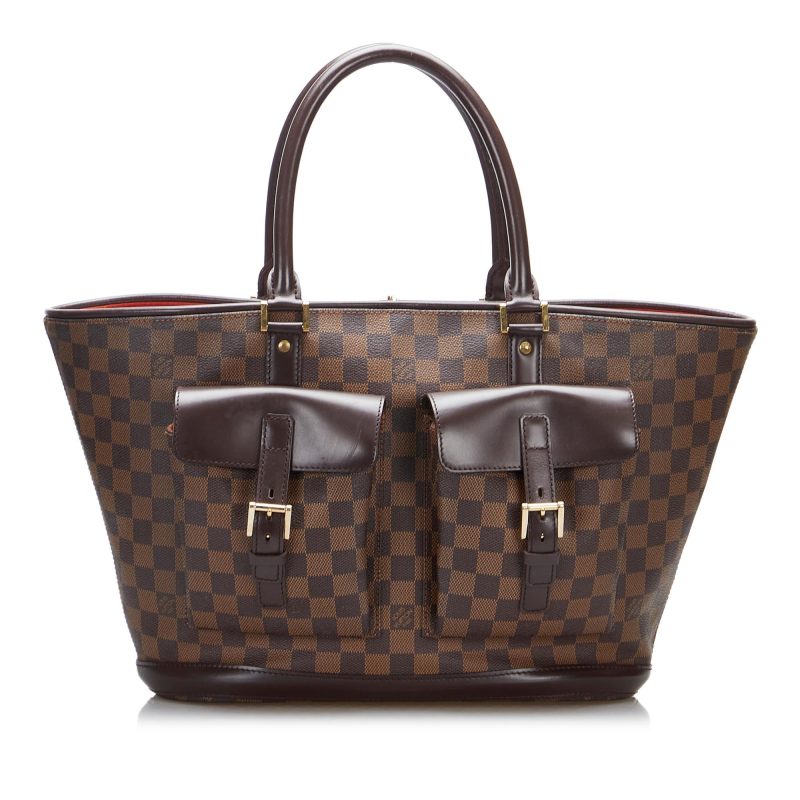 Louis Vuitton Damier Ebene Manosque GM (SHG-Zmepl2) - Image 10