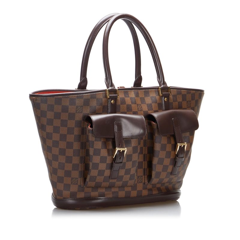 Louis Vuitton Damier Ebene Manosque GM (SHG-Zmepl2)