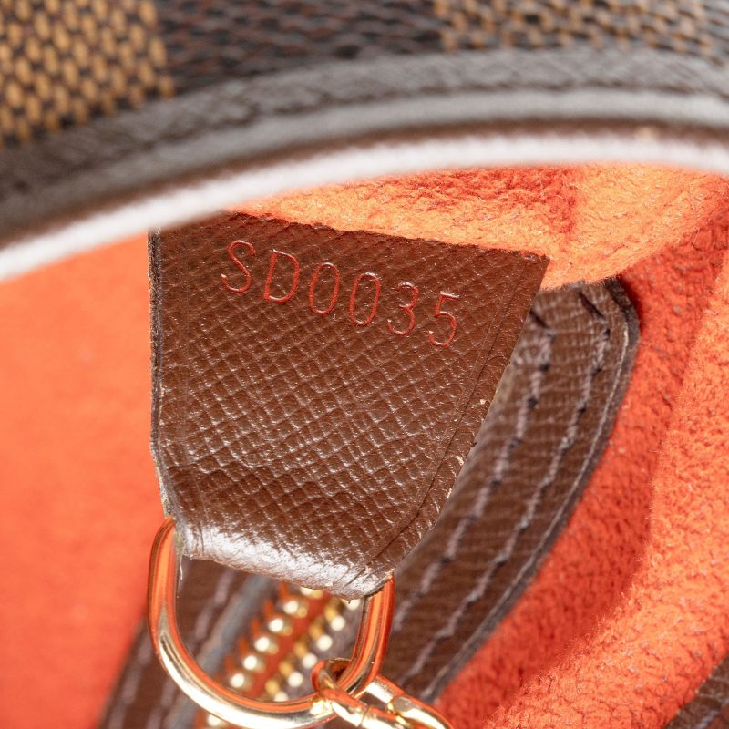 Louis Vuitton Damier Ebene Marais Bucket Tote (SHF-22212) - Image 5