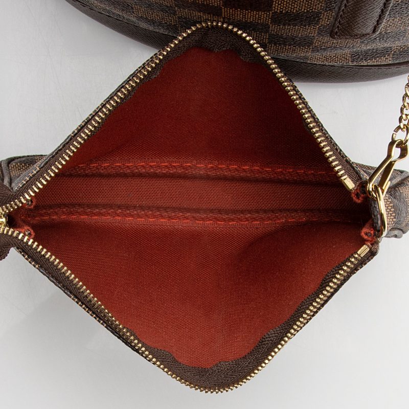 Louis Vuitton Damier Ebene Marais Bucket Tote (SHF-22212) - Image 7