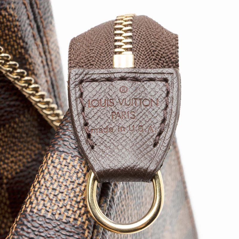 Louis Vuitton Damier Ebene Marais Bucket Tote (SHF-22212) - Image 9