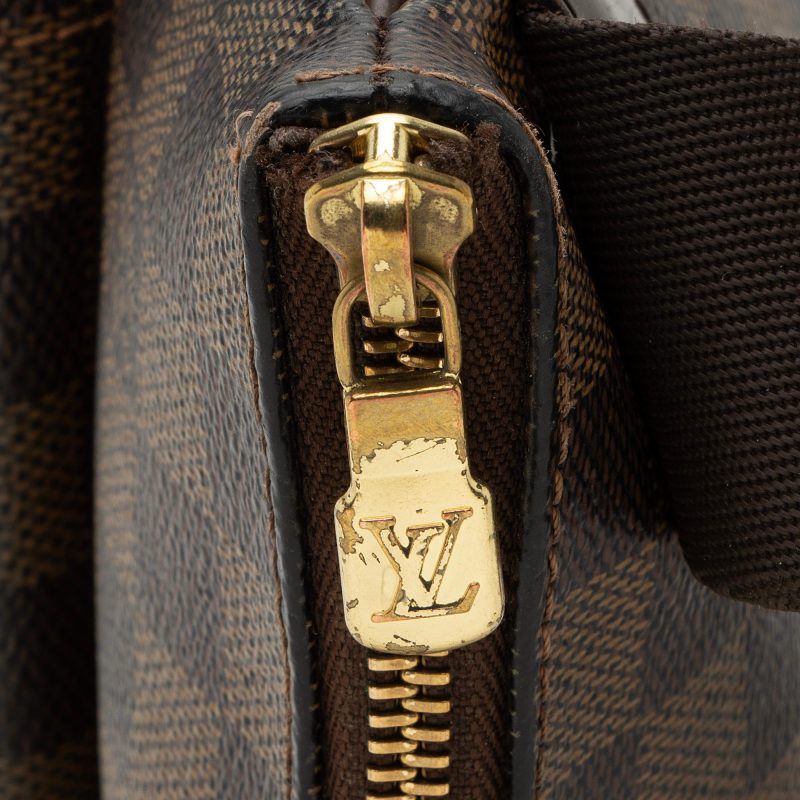 Louis Vuitton Damier Ebene Melville Crossbody Bag (SHF-a27JVY) - Image 8