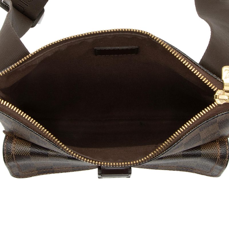 Louis Vuitton Damier Ebene Melville Crossbody Bag (SHF-a27JVY) - Image 6