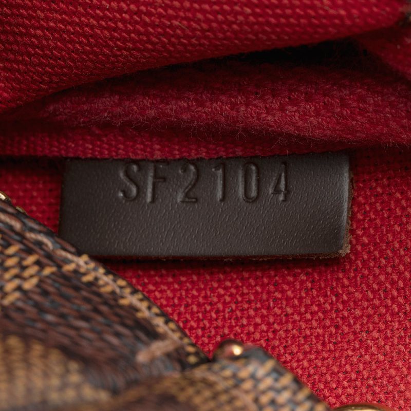 Louis Vuitton Damier Ebene Mini Pochette Accessoires (SHF-20838) - Image 3