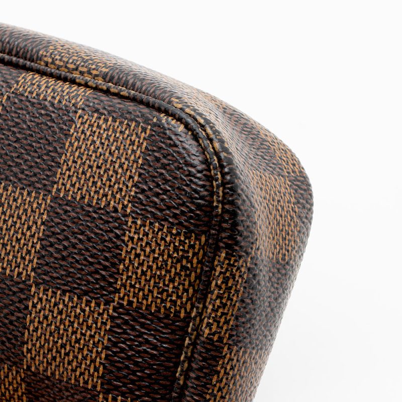 Louis Vuitton Damier Ebene Mini Pochette Accessoires (SHF-20838) - Image 9