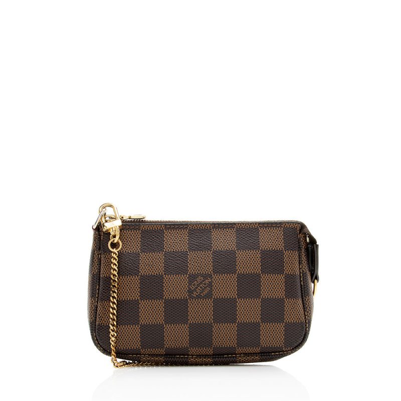 Louis Vuitton Damier Ebene Mini Pochette Accessoires (SHF-20838) - Image 10