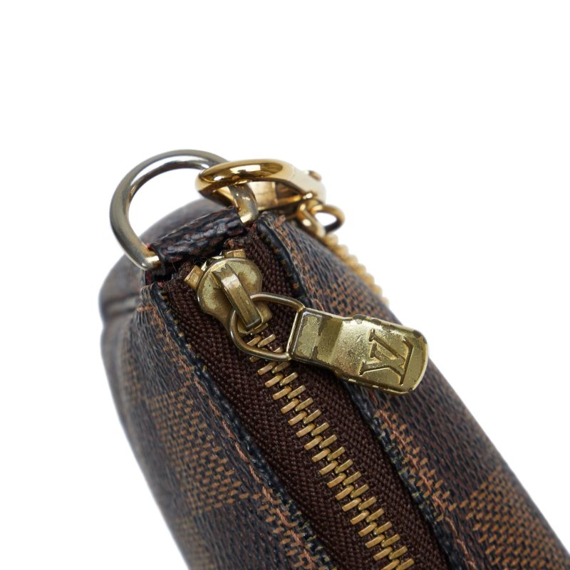 Louis Vuitton Damier Ebene Mini Pochette Accessoires (SHG-kC7aIP) - Image 8