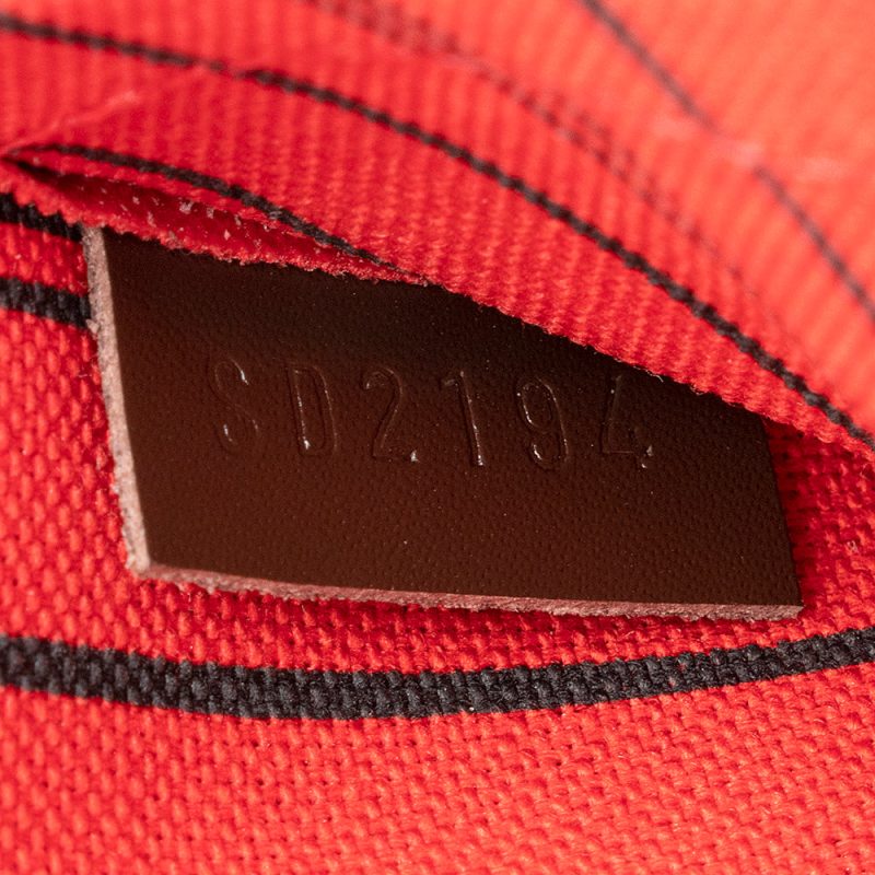 Louis Vuitton Damier Ebene Neverfull GM Pochette (SHF-20602) - Image 3