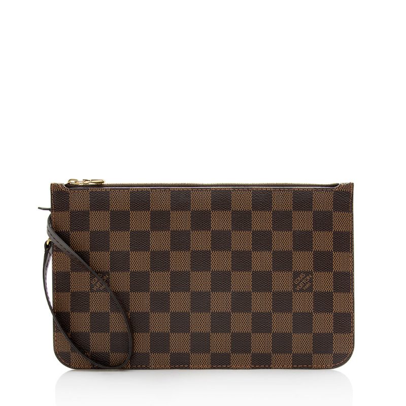 Louis Vuitton Damier Ebene Neverfull GM Pochette (SHF-22033) - Image 10