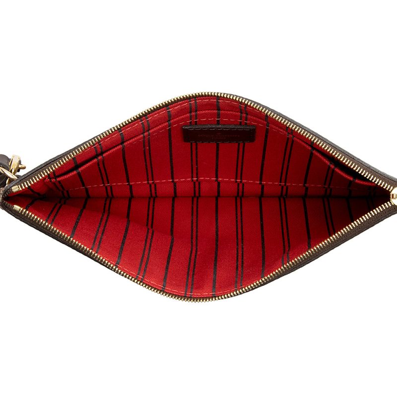 Louis Vuitton Damier Ebene Neverfull GM Pochette (SHF-22033) - Image 4