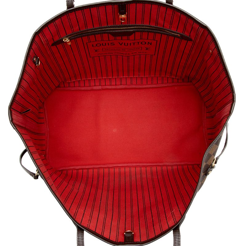 Louis Vuitton Damier Ebene Neverfull GM Tote (SHF-20007) - Image 6